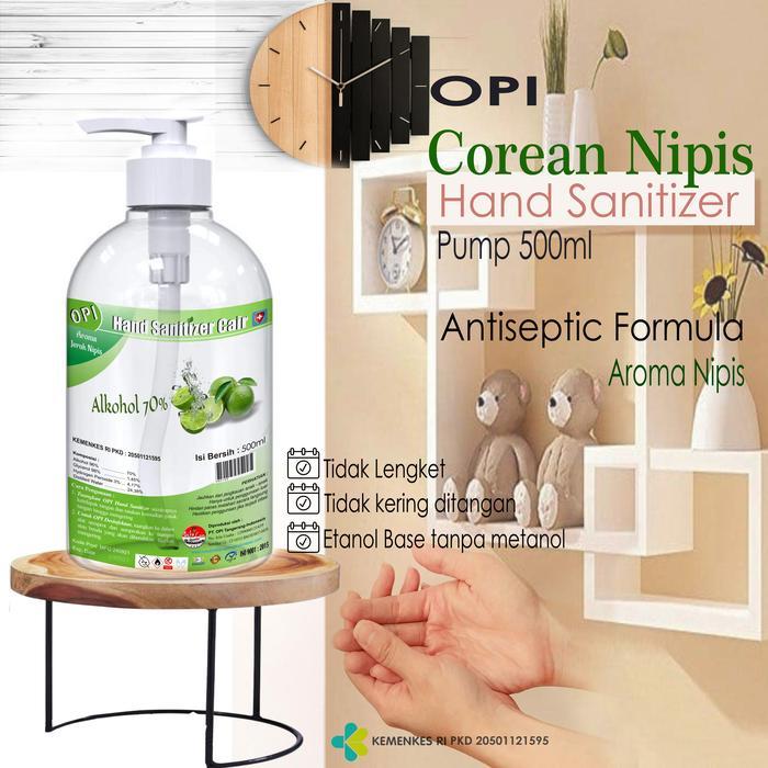 Hand Sanitizer Cair Nipis 5 Liter tidak lengket di tangan kandugan antiseptik alkohol KOD.OSB-HS18