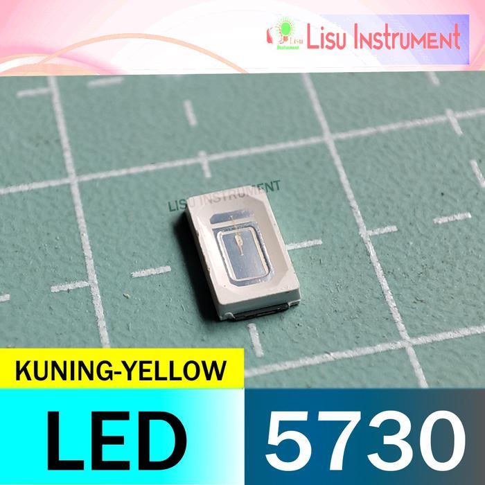 5 BUAH - 5730 SMD LED SMT SMD KUNING-YELLOW - 5 BUAH PROMO TERMURAH