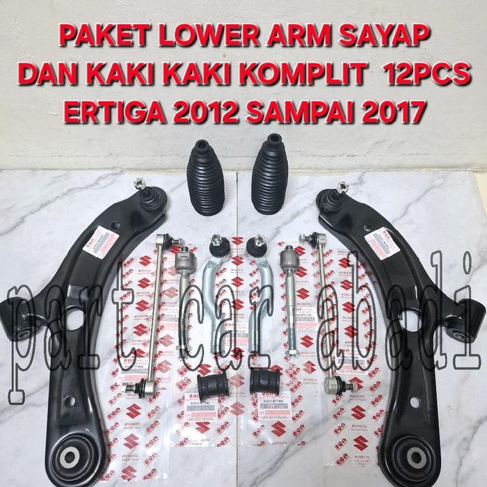 READY STOCK Paket Kaki kaki Komplit Dan Lower Arm Sayap Depan Suzuki Ertiga 2013 2014 2015 2016 2017