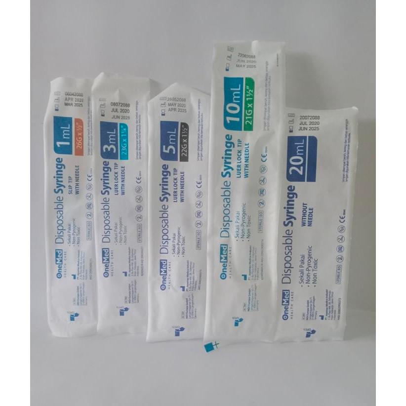Spuit 1cc 3cc 5cc 10cc Disposable Syringe 1ml 3ml 5ml 10ml With Needle