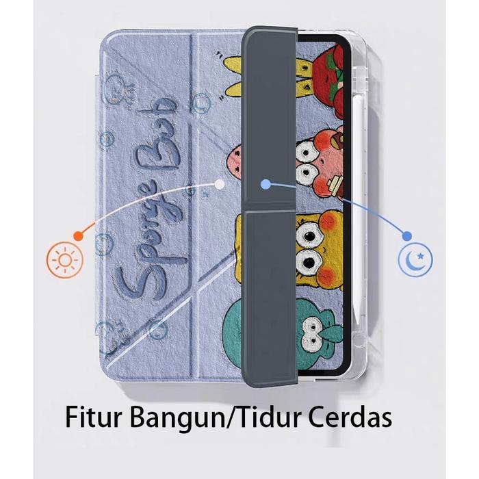 Cute Cartoon Case for iPad gen 10 iPad Air 5 Air 4 iPad Gen 9 Case for iPad Pro 11 12 9 Air 6 2024