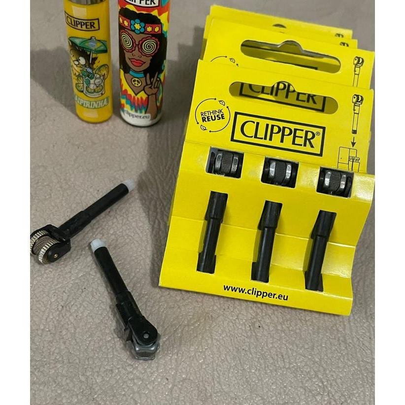 DISKON CLIPPER Lighter Flint Stand Holder Original Spain