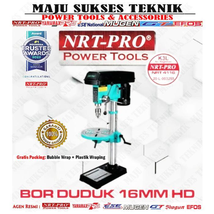 NRT-PRO Bor Duduk 16 mm - Bench Dril 16mm