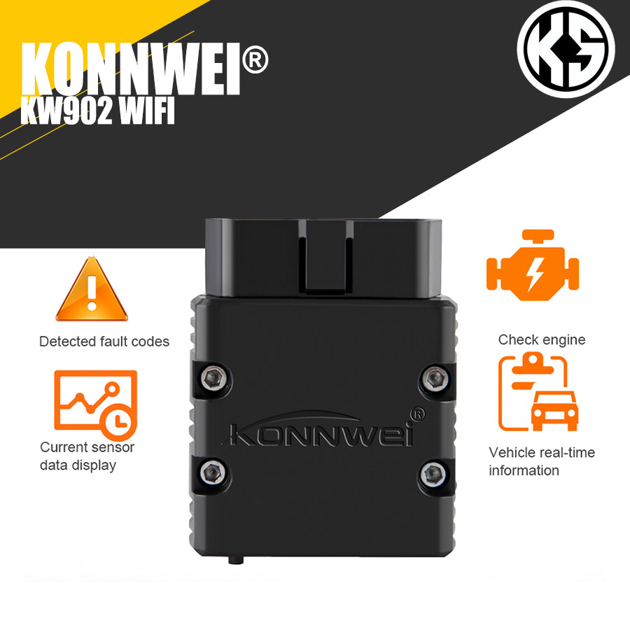 KONNWEI ELM327 Wifi V1.5 PIC25K80 KW902 Car Scanner ELM 327 Wifi