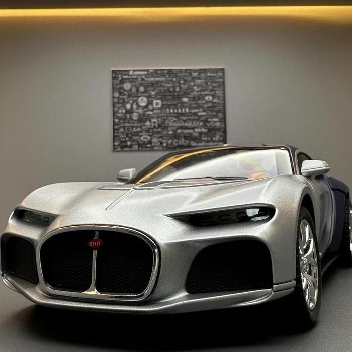 PREMIUM DIECAST BUGATTI ATLANTIC SKALA 1:24 WITH SOUND AND LIGHT (R033)