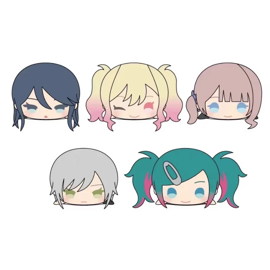Stuffed Geunine 8cm Mochi Mascot Plush Pendant Toy Anime PROJECT SEKAI Wonderlands X Showtime