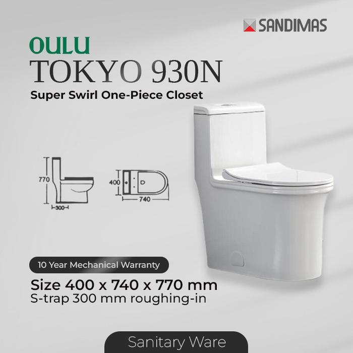 CLOSET OULU A930 TOKYO ONE-PIECES / MONOBLOCK