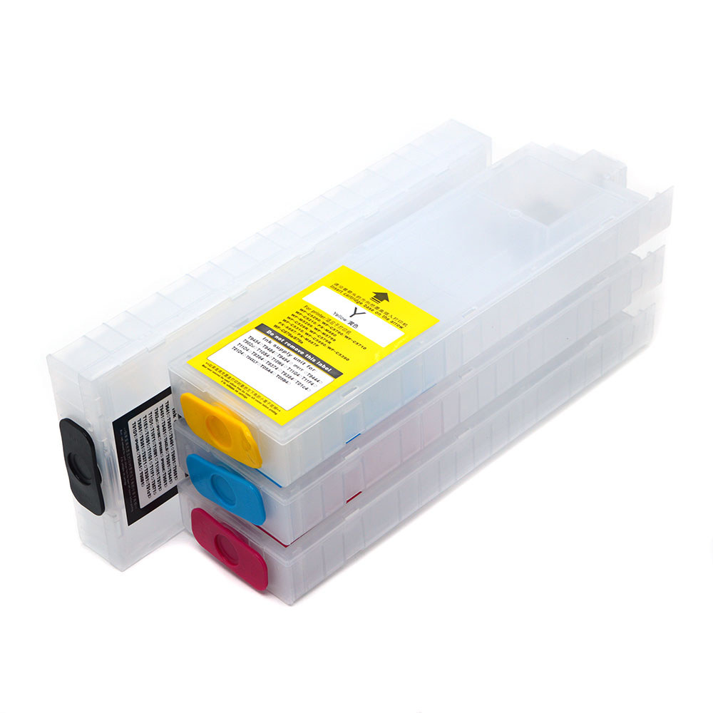 600ML+320ML T10W Refill Ink Cartridge No Chip For Epson Workforce Pro WF-C5390 WF-C5890 WF-C5790