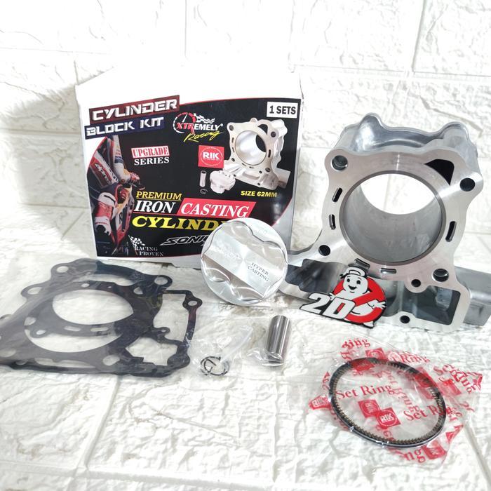 Blok Set 62 Mm Xtr Sonic Supra Gtr Cb Cbr 150 Led