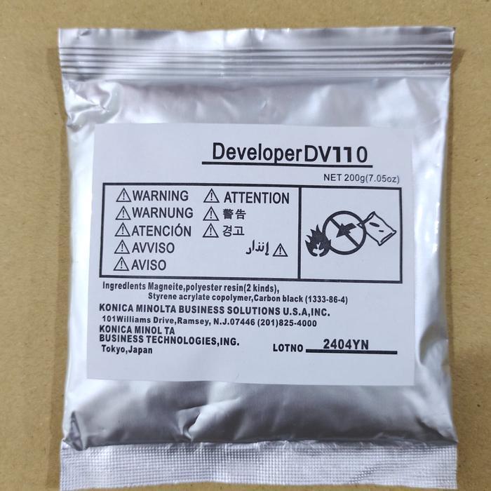 Developer Stater Dv-110 For Konica Minolta Dialta 2510/3510 #Gratisongkir