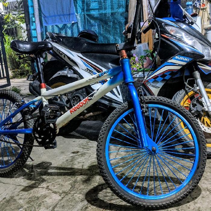 sepeda bmx reebok trix second karawang