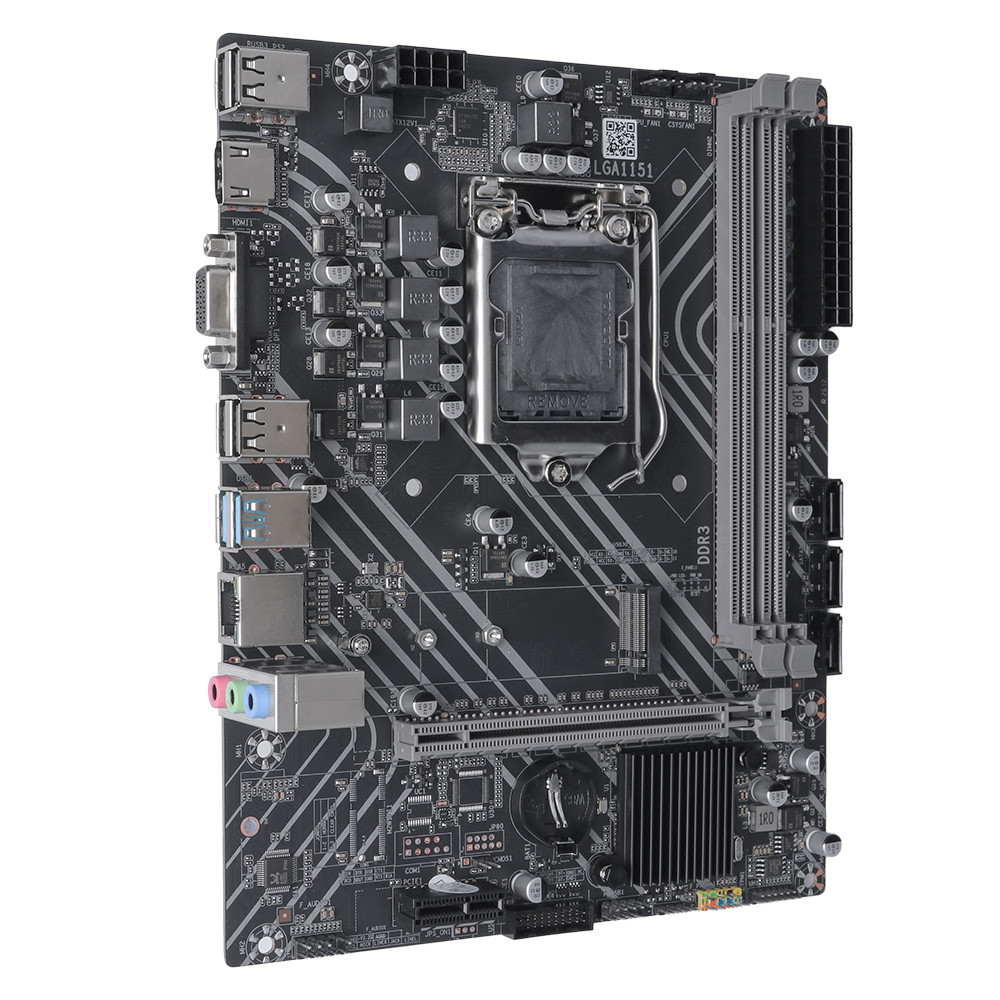 SOYO H310M DDR3 Motherboard i3 9100 CPU 8G RAM Intel LGA1151 TPM2.0 Computer Combo Kit Xeon PC GAME