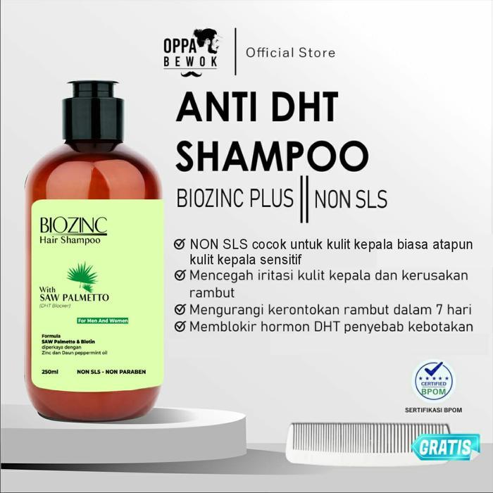 Hair Shampoo Pencegah Dht Rambut Rontok Penumbuh Rambut