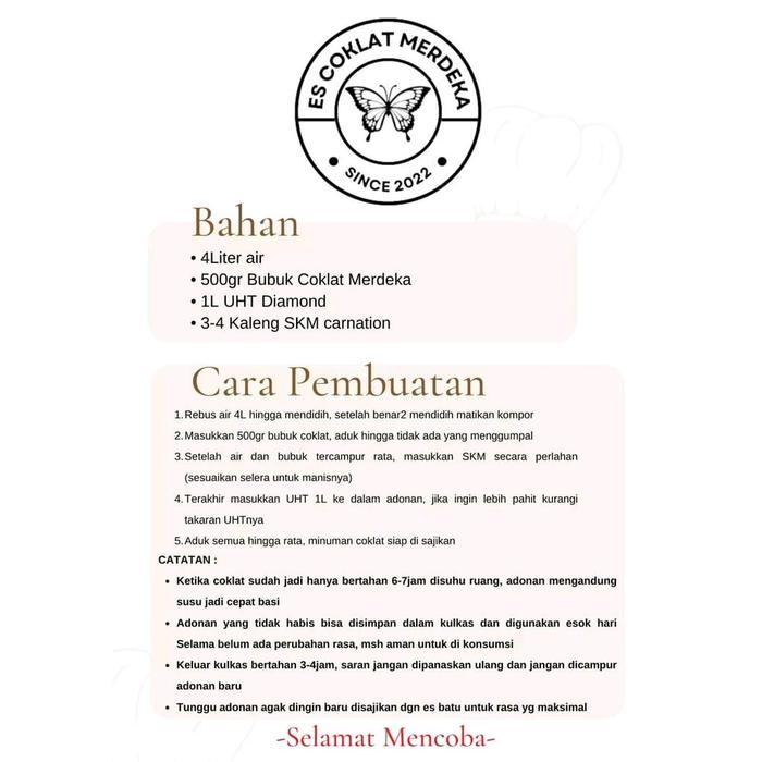 TERLARIS Coklat Bubuk Merdeka Premium