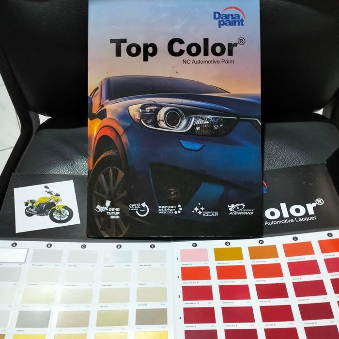 ~~~] Katalog cat top color,catalog top color,kartu warna top color