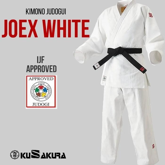 TERLARIS SERAGAM BELADIRI JUDO KUSAKURA JUDOGI TIPE JOEX READY STOCK