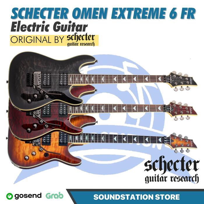 SCHECTER OMEN EXTREME 6 FR ELECTRIC GUITAR - GITAR ELEKTRIK