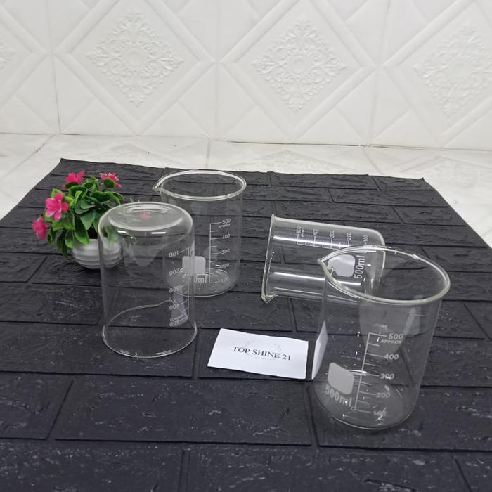GELAS UKUR 500 ML KACA/GELAS UKUR 500 ML KACA PYREX