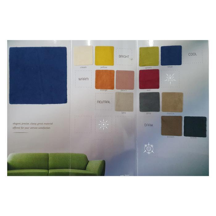 Kain Polos - Padova - Import - Beludru Velvet - Interior Sofa Sale