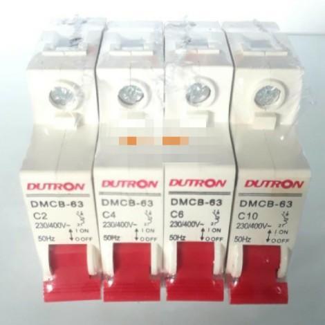 CAHYAELEKTRIK" MCB DUTRON 1P 1 PHASE DUTRON MCB PLN MURAH MERIAH MCB SNI DUTRON