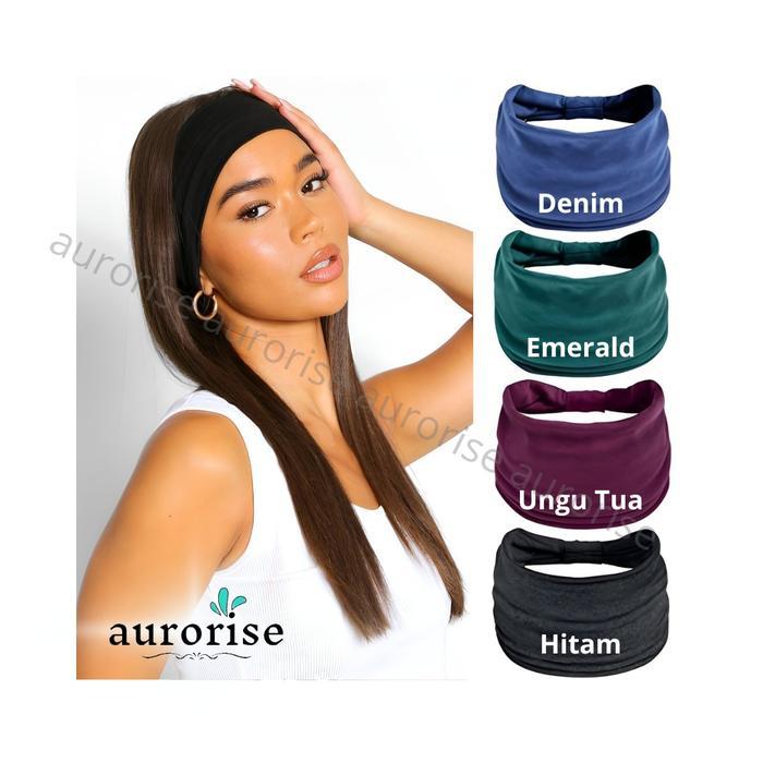 Aurorise - Headband Bandana Sport Y2K Fashion Hair Outdoor