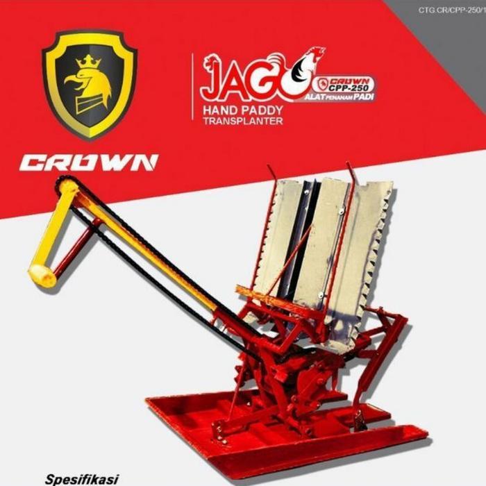 Mesin Alat Tanam Padi Manual CROWN