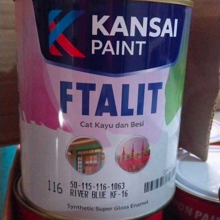 Ftalit 116 River Blue 1Kg Cat Kayu Berkualitas / 80%