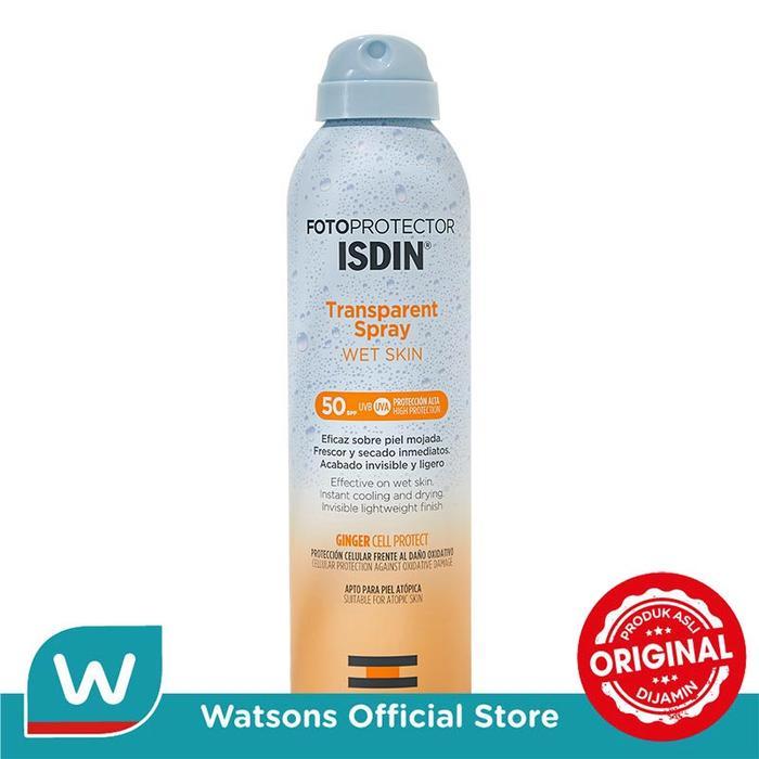 Isdin Fotoprotector Wet Skin Transparent Spray SPF 50+