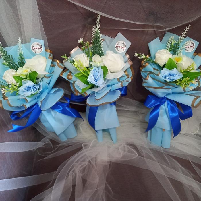 Bunga Plastik Aesthetic Buket Bouquet Bunga Palsu Artifical Plastik Bunga Plastik Minimalis