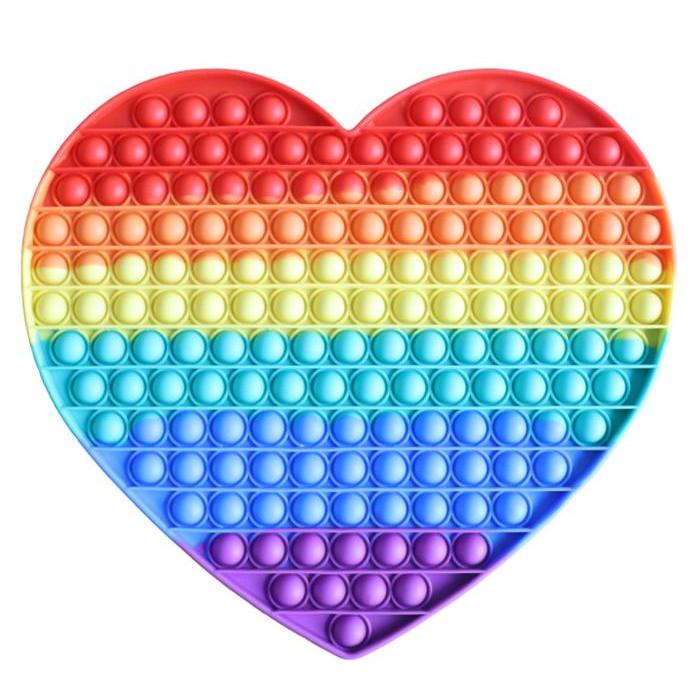 SALE mainan pop it jumbo rainbow popits board game popit figet toys 44*30CM