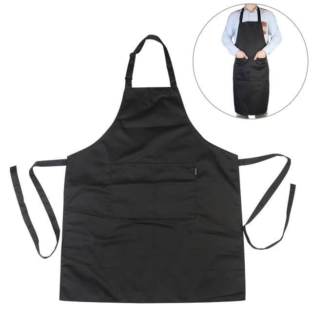 Celemek Hitam Polos