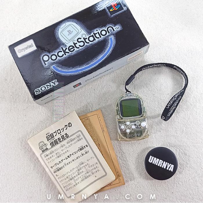 Pocket Station Sony PlayStation PS Crystal seperti nintendo tamagotchi