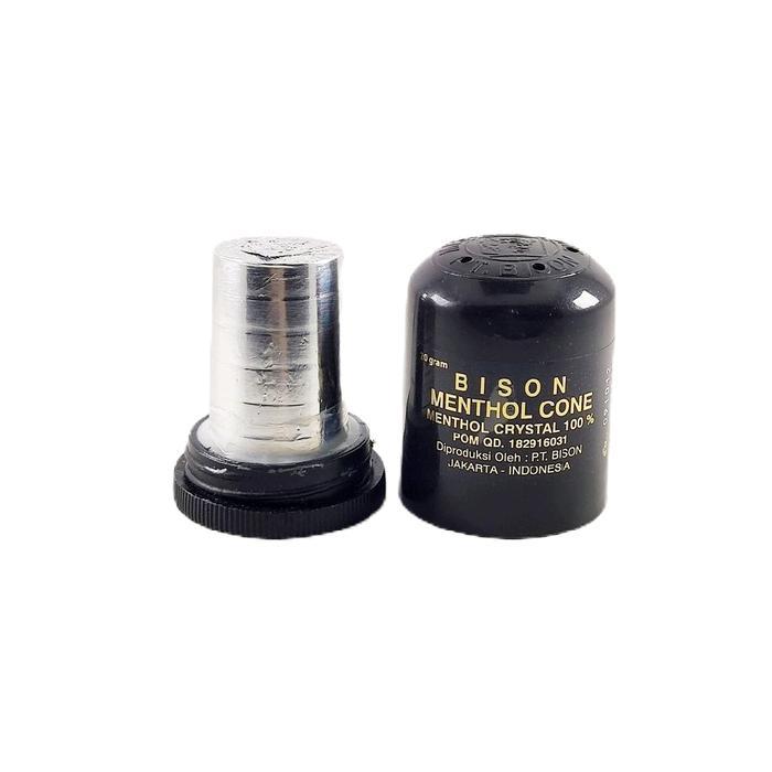 Komplit Bison Menthol Cone Besar Pijat Oles Bison Menthol Cone Menthol Crystal 20Gr Minyak [Kode