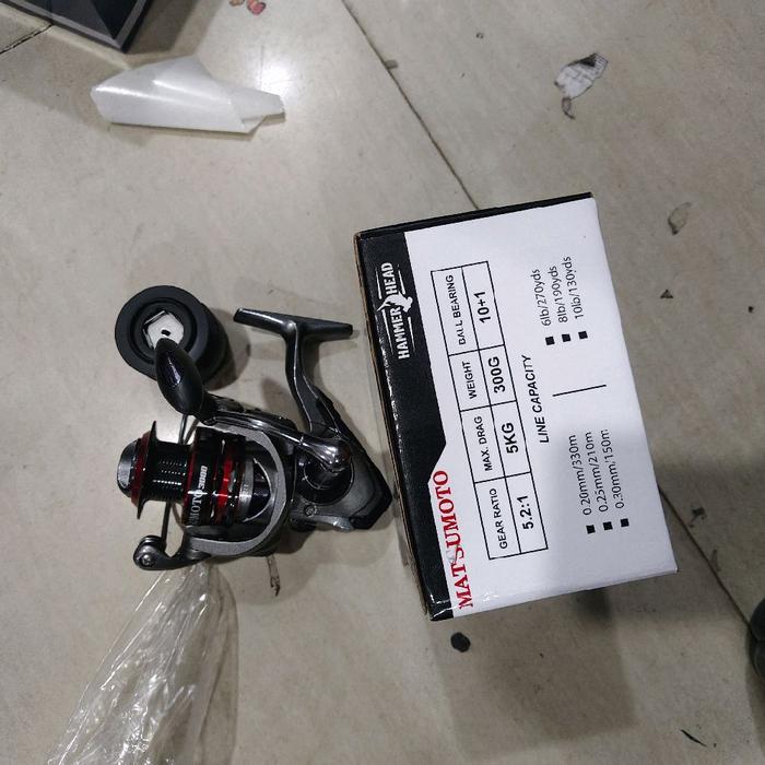 reel hammerhead matsumoto 3000 doubel spool