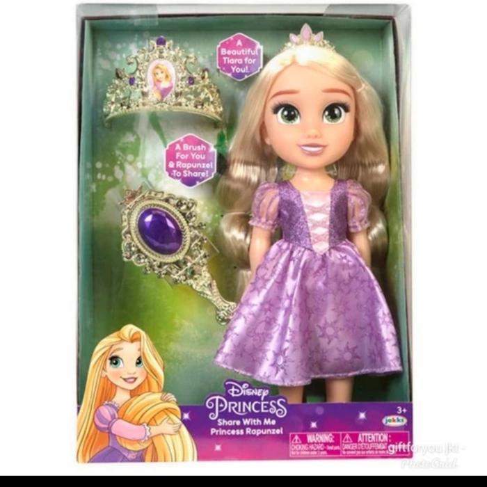 Ariel Doll With Crown - Boneka Ariel - New