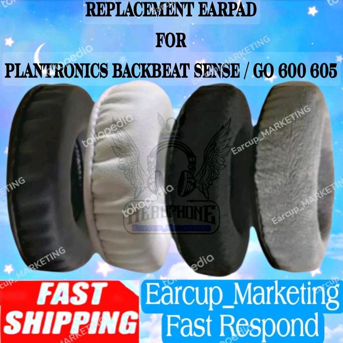 Earcup Busa Earpad Plantronics Backbeat Sense GO 600 605 Headphone