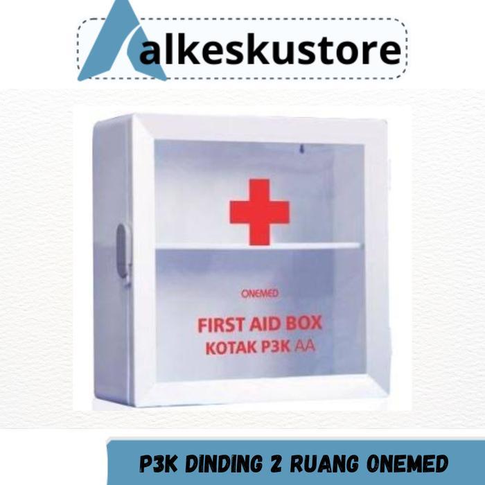 READY P3K Dinding / P3K 2 Ruang / Fist Aid Box Kotak P3K AA 2RUANG