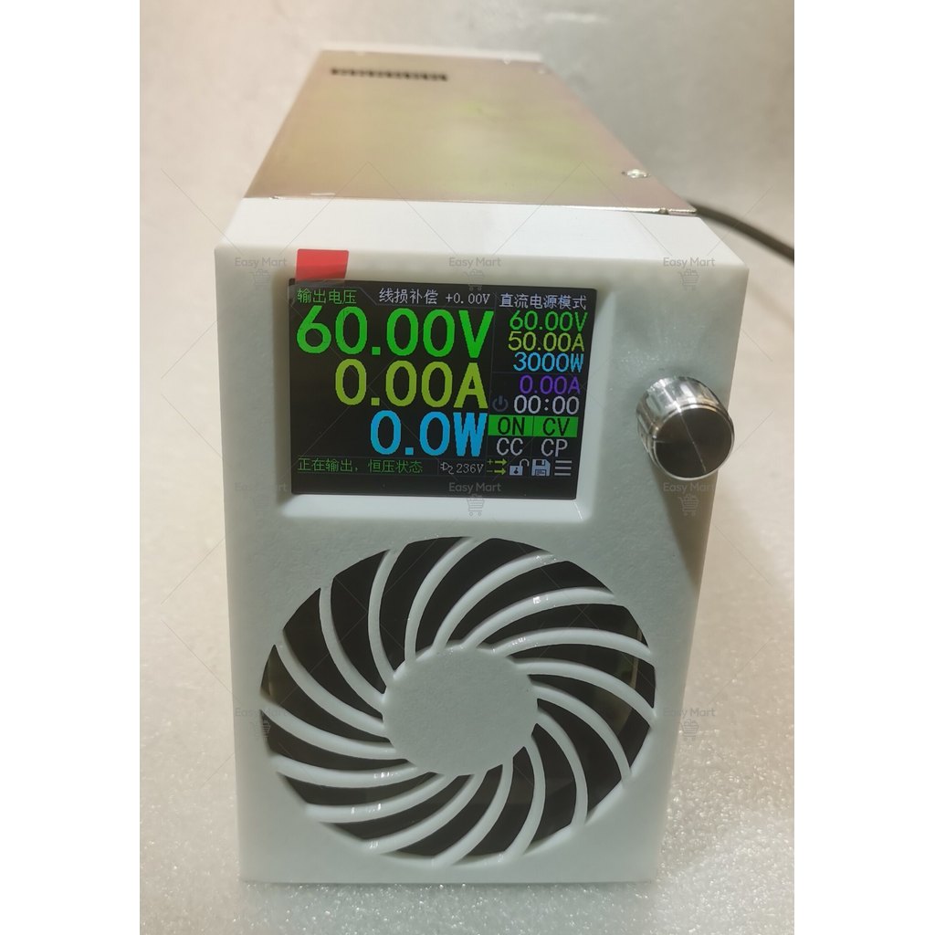 60V/ 50AAdjustable Power Supply Module ZXD2400 V4.3 Color, Screen 0 - 120V/0 - 25A