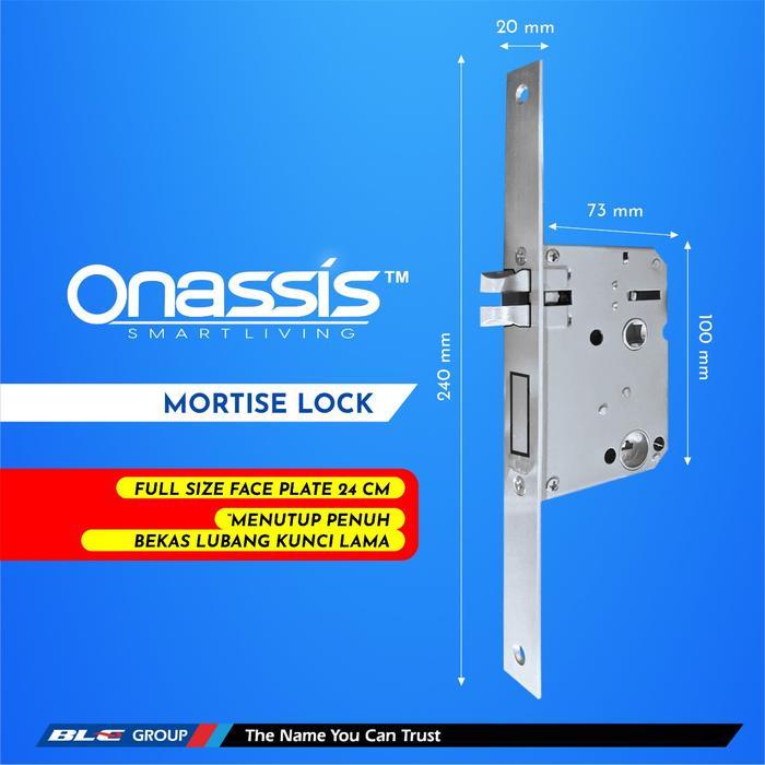 Promo Onassis Kunci Pintu Digital Smart Lock T1 Pro Wifi Function Fast Fingerprint Recognition 5