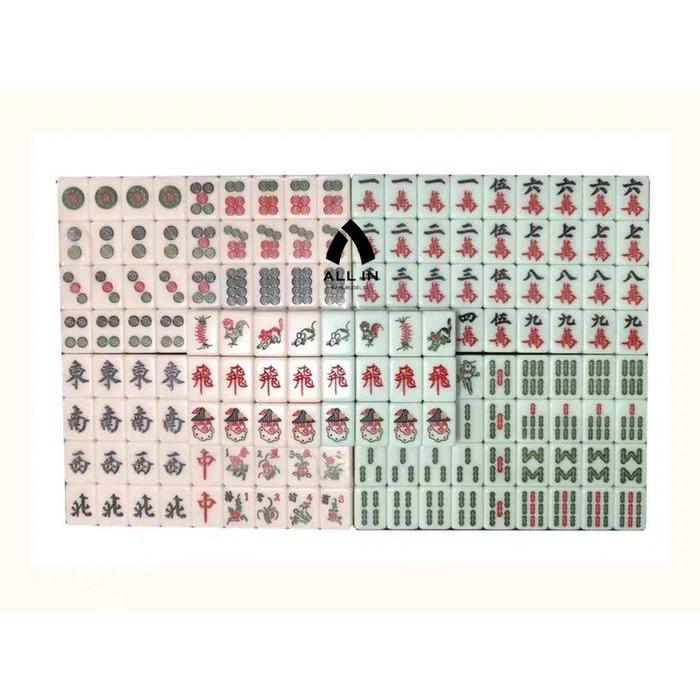 Terlaris Jade White Magnetic Mahjong Tiles / Tiles Mahjong Magnet