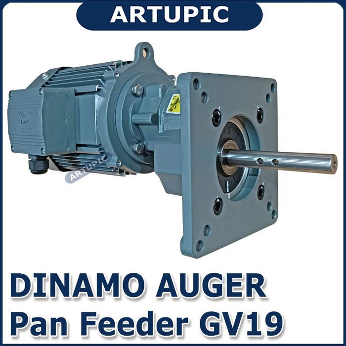 Dinamo Auger Pan Feeder GV19 untuk Feeding Line Pakan Kandang Ayam Otomatis
