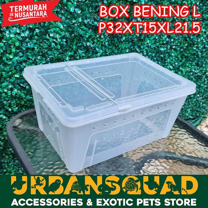 TERLARIS BOX BENING KANDANG PACMAN BALL PHYTON RETIC KADAL READY