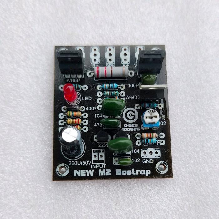 New Power Amplifier M2 Boostrap Driver Mono