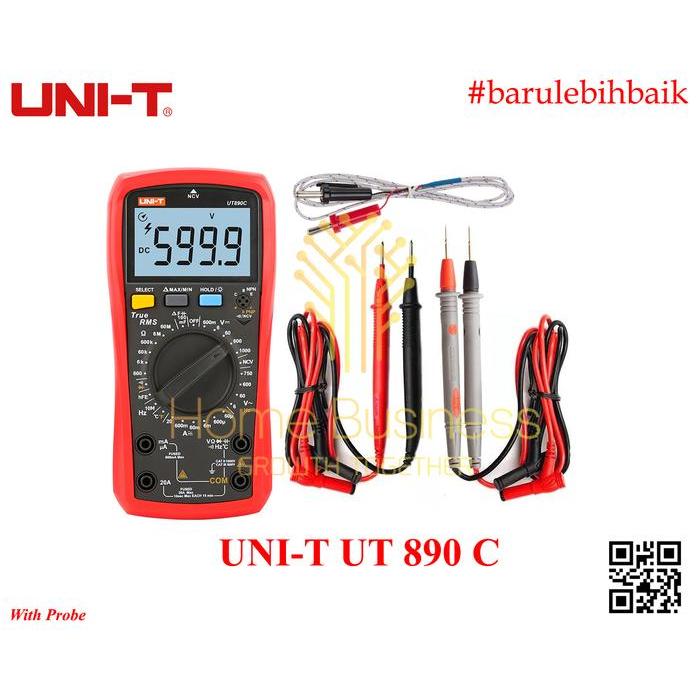 RELMARAMA UNI-T UT890C UT890 890C UT 890 C True RMS Digital Multimeter Avometer Multitester NCV Ohm