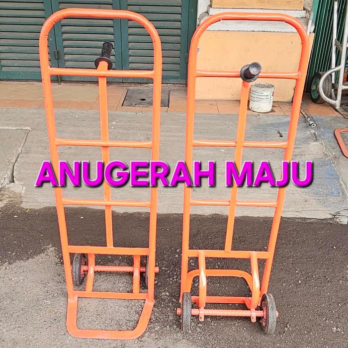 FADHANAKO Trolley Barang Troli Lori Angkut Barang Serbaguna Troli Angkut Roda Dua/ Trolly Lorry Coca