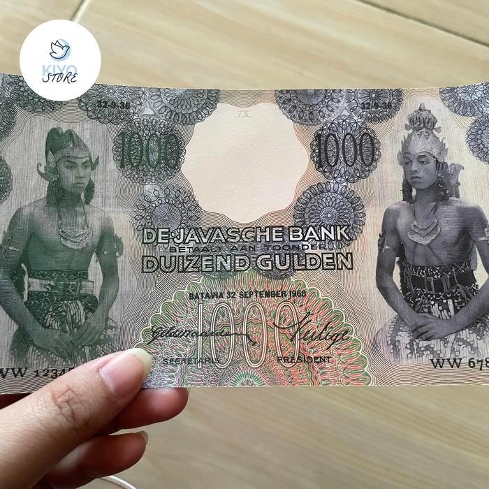 Promo Uang Kuno Gulden Seri Wayang Set Lengkap Repro/Souvenir Original