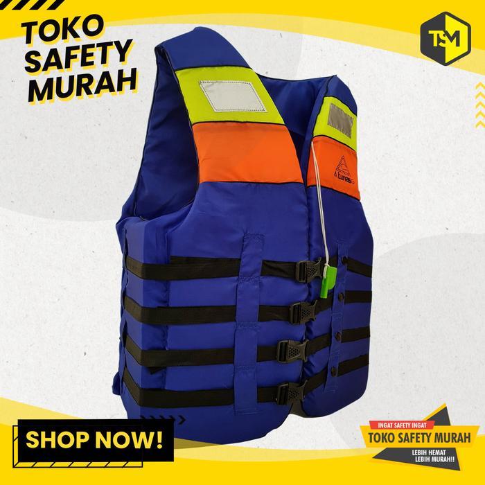 Speedo - Safety Vest Keselamatan ATUNAS Life Jaket Rompi Pelampung Baju Renang