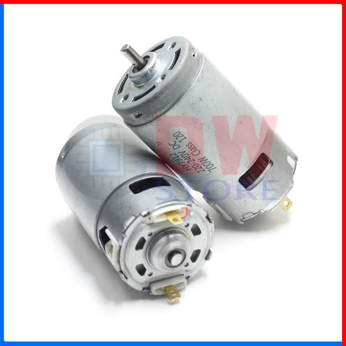 Komplit Dinamo Dc Motor Rs7912 Rs-7912 Dc 220V-240V High Rpm Speed High Torque Diy Mini Spindle