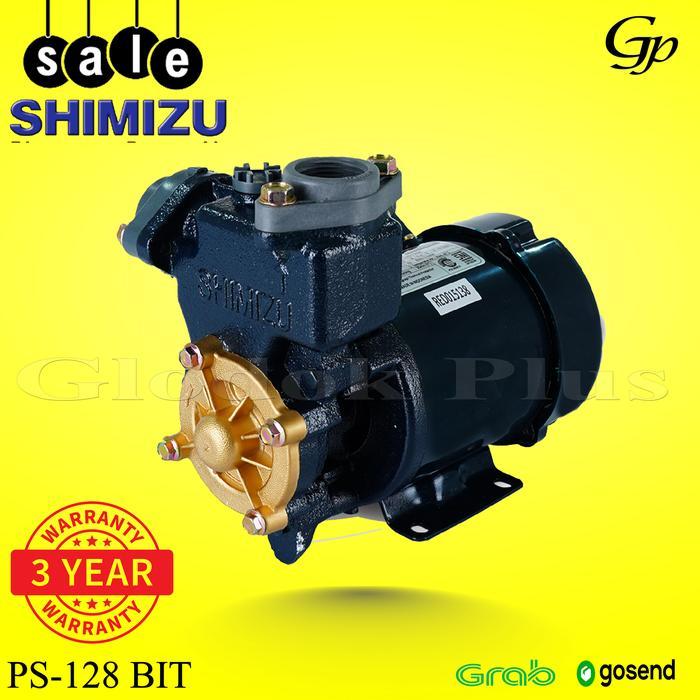 Pompa Air Shimizu Listrik Ps 128 Bit Ps128 128Bit Ps128Bit Shimizu