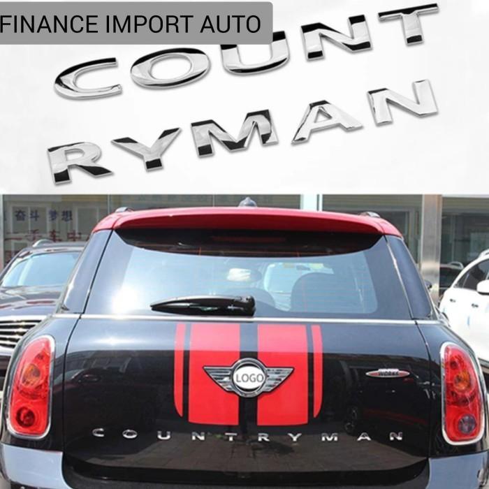 Emblem Tulisan Mini Cooper Countryman Emblem Bagasi Mini Cooper F60